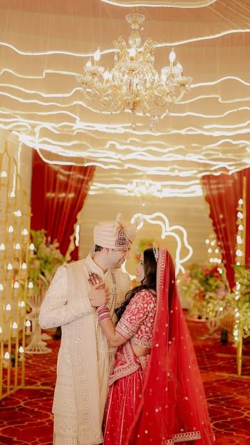 Wedding couple portrait
